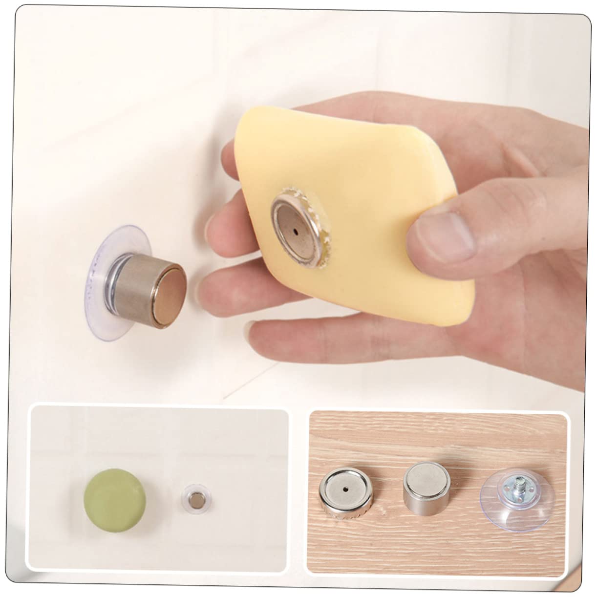 6 Sets Stabiler Seifenhalter Zur Wandmontage Elegantes Seifenregal Aus Edelstahl Für Selbstentleerende Badezimmer