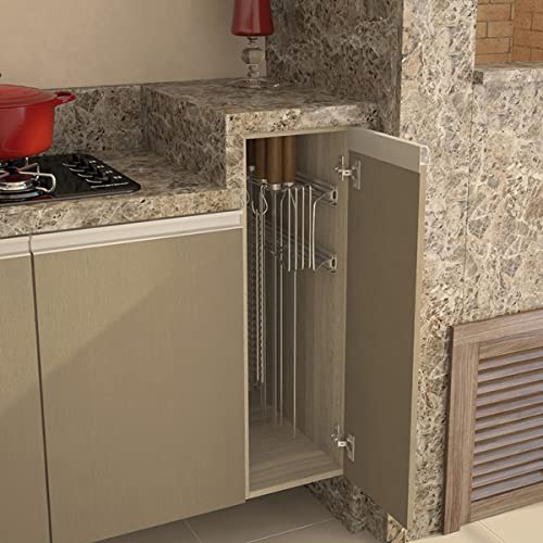 Suporte Porta Espetos lateral Inox – Masutti Copat