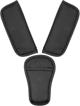 LICQIC Baby Pads Shoulder Strap and Crotch Cover Set, 3 Pcs