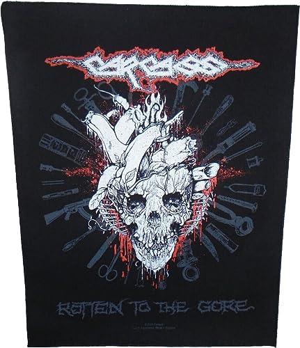 Carcass - Rotten to The Core - Patch arrière imprimé 35,6 x 28 cm