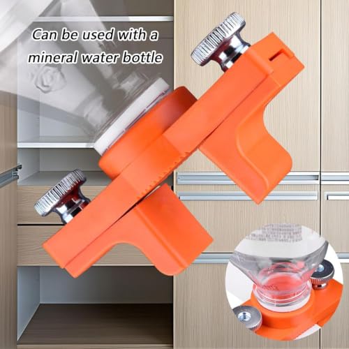 Image of AASONS Combo 3pc Woodworking Edge Banding Tool Set, Edge Banding Glue Applicator Blocks For 10-22mm Width Trim & Trimmer Cutter With Guide Rail & Level, With 10Pcs Blades, For Plywood, Cabinet, DIY