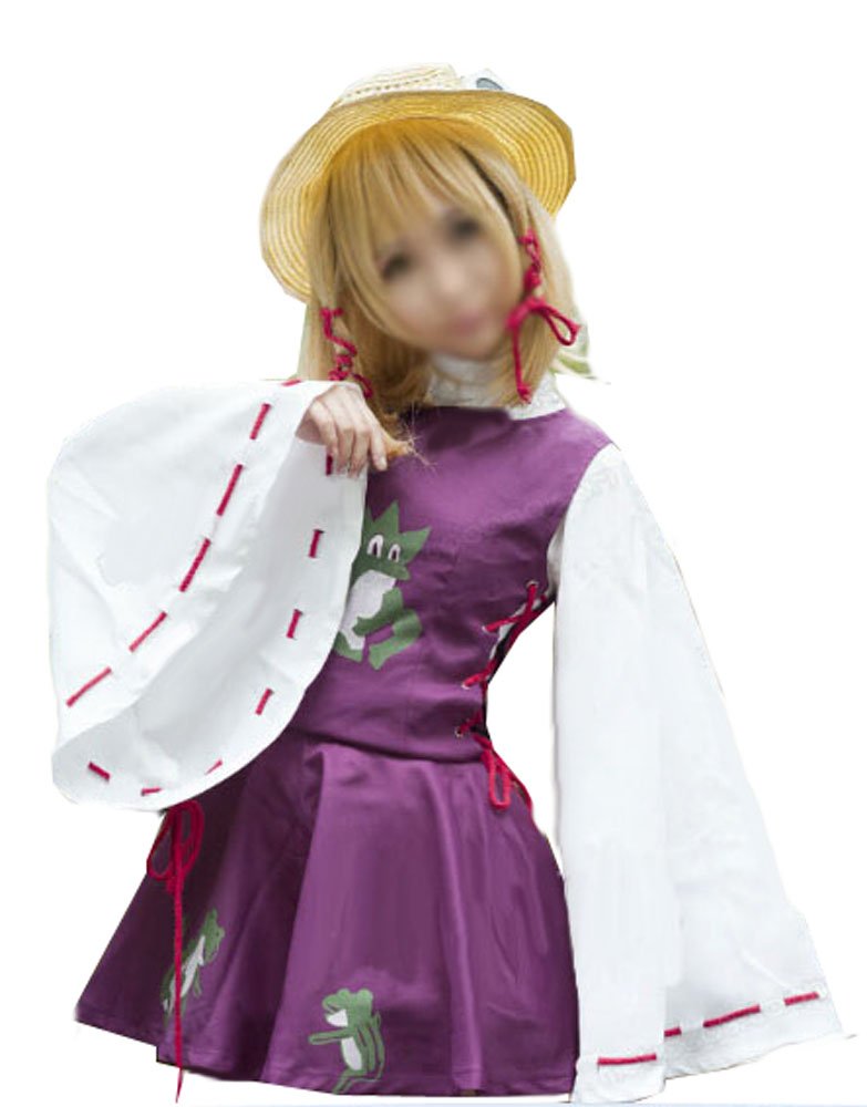 東方 洩矢諏訪子 コスプレ 洩矢諏訪子 コスプレ衣装 ウィッグ 帽子 仮装 変装 コスチューム
