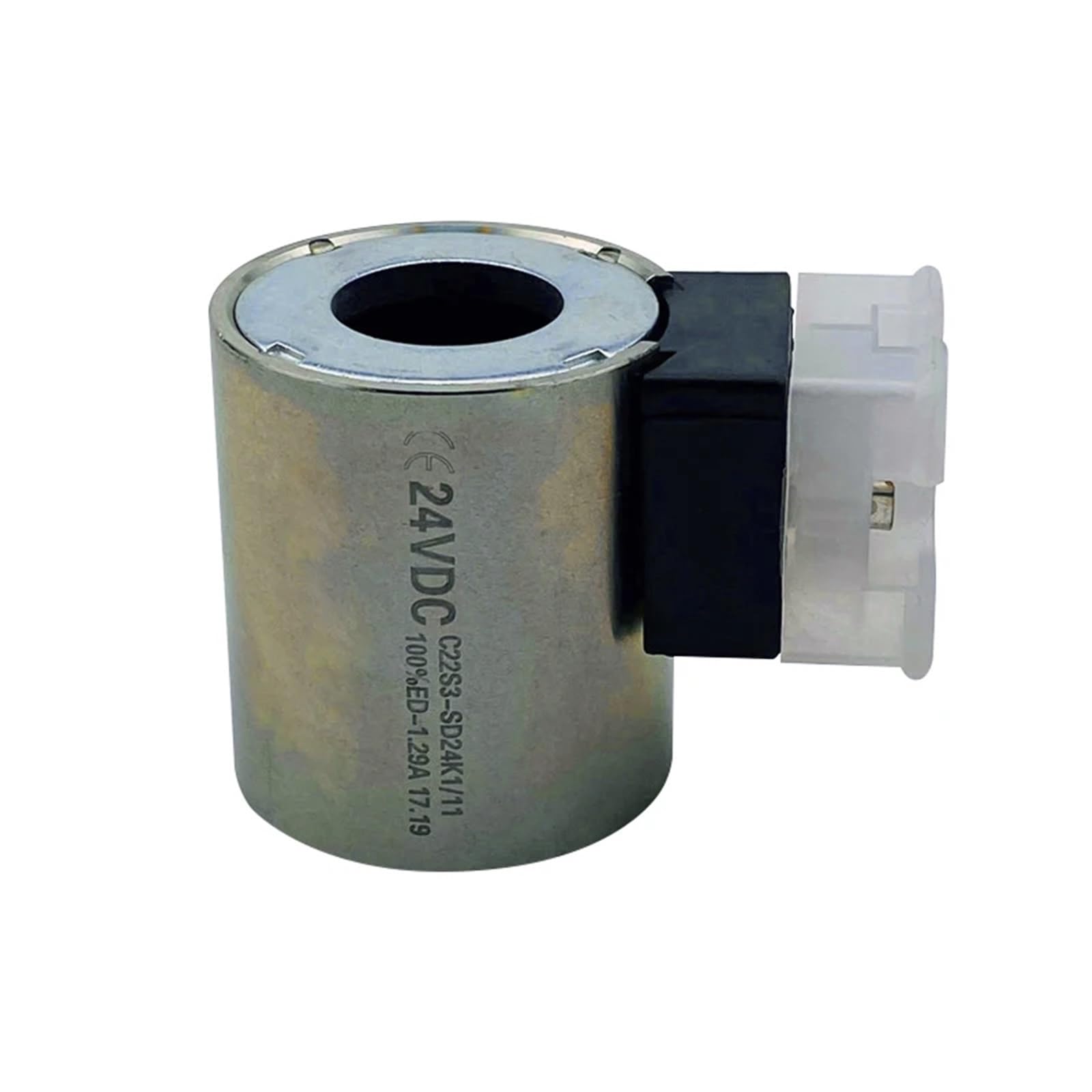 MXXDMOPD Solenoid Valve Coil Hydraulic Pump Truck Accessories C22S3-SD24K1/12 DC12V/24V Inner Diameter 22mm(Onecolor)