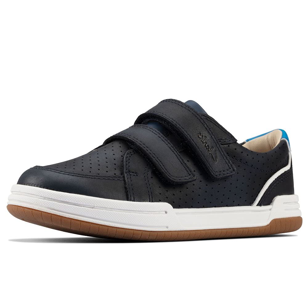 Clarks Girls' Nova Hike K Trainers, Blue Textile, 5 UK Child