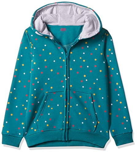 Image of Amazon Brand - Jam & Honey Girl's Cotton Winter Regular Fit Hooded Sweatshirt