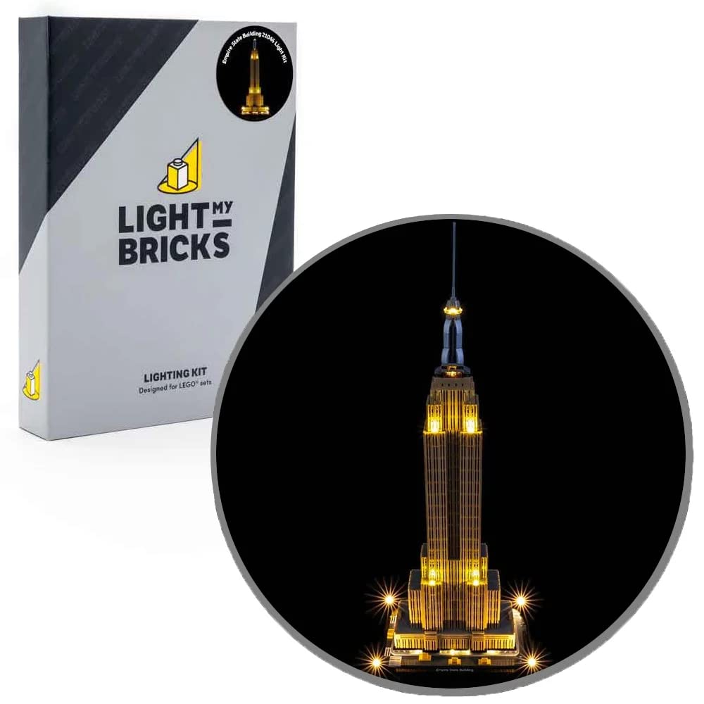 Lego 21046 Lights For Lego Empire State Building Light My