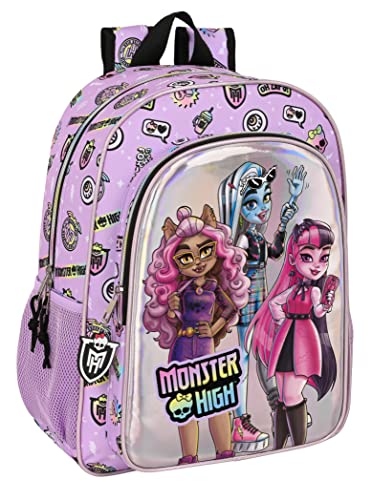 MOCHILA DE 33 CM ADAPT.CARRO MONSTER HIGH