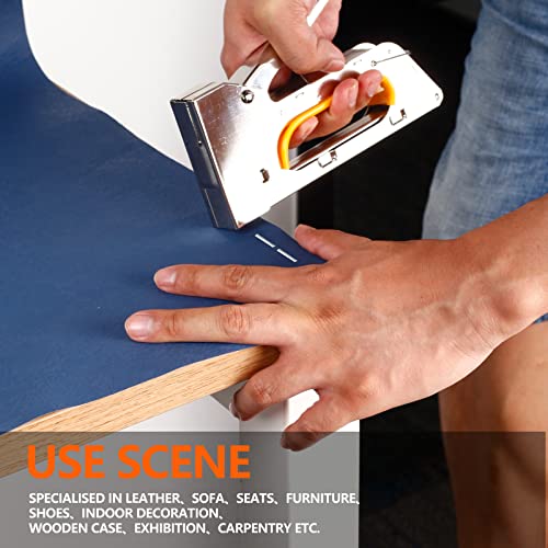 image for SITLDY Heavy Duty T50 Stainless Steel Staples 1000-Count 3 Sizes for S