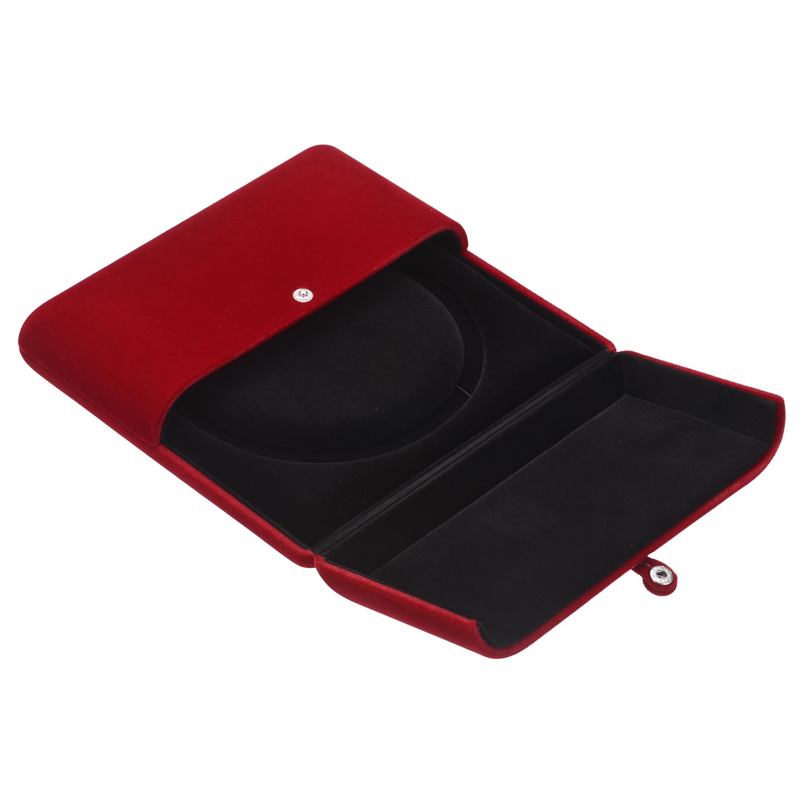 Boîte pour collier en velours extensible grand format PATIKIL pour rangement bijoux femmes