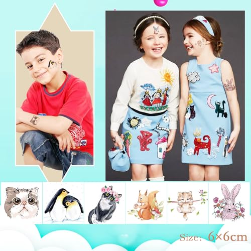 Hotoyannia 059DW Animals Theme Temporary Tattoos thumb #1