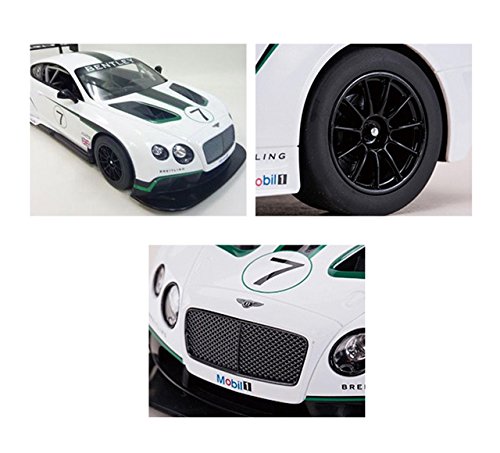 Amazon.co.jp: RC 1/14 BENTLEY Continental GT3 ﾎﾜｲﾄ : おもちゃ