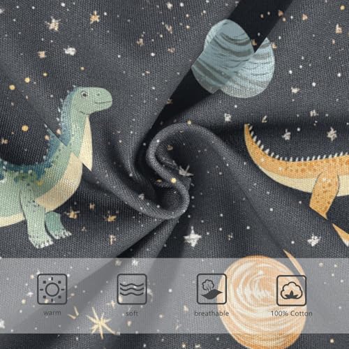 Wusikd Dinosaurs Floating Boys' Underwear Cotton Colorful Boys Briefs Soft Toddler Underwear 2T3