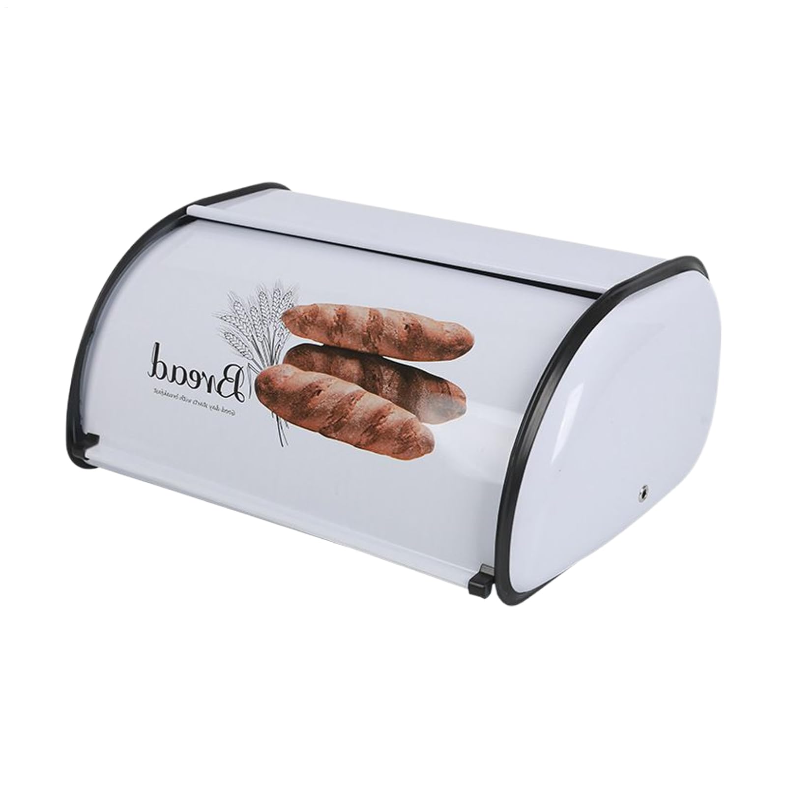 Pojemnik na chleb, pojemnik na żywność, mały, kosz i organizer na bochenki wiejskie, idealny do utrzymania świeżości domowej roboty, zapewnia wygodne przechowywanie, tosty, chleby, naleśniki
