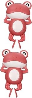 Toyvian 2 Peças Brinquedos De Banho Brinquedos De Plástico Brinquedos De Plástico Brinquedos Esportivos Brinquedos Infantis Sapo Brinquedo Jogar Brinquedos Aquáticos Enchimento De Saco De
