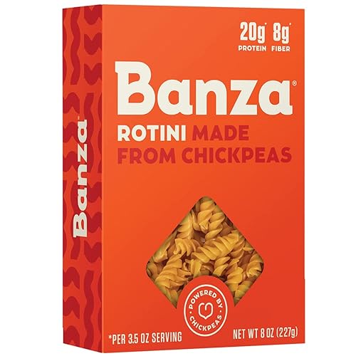 Banza Pasta de garbanzos, Rotini, 8 onzas