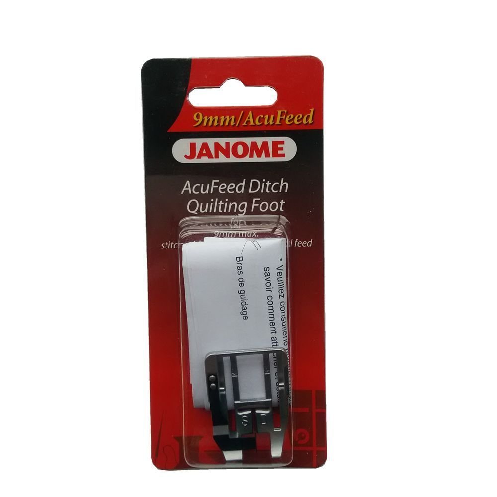 Honeysew Acufeed Ditch Quilting Foot For Janome 9Mm Machines