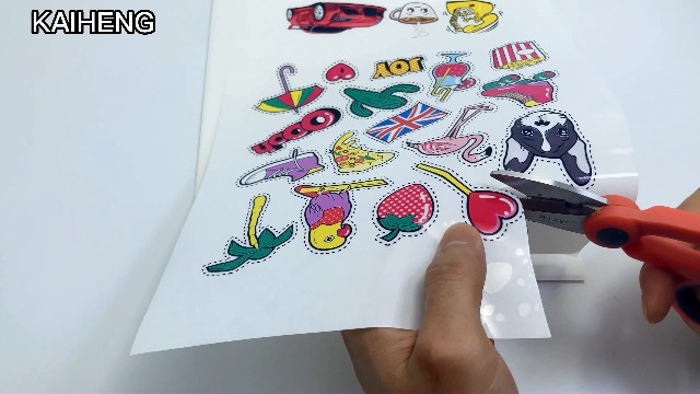 20 Sheets Clear Vinyl Sticker Paper For Inkjet Printers | 8.5x11 Waterproof Printable Sticker Paper | Tear-Resistant DIY Stickers