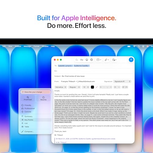 Apple MacBook Neo 13 inch laptop A18 Pro-chip 8GB RAM 256GB SSD Liquid Retina FaceTime HD Indigo - Afbeelding 5