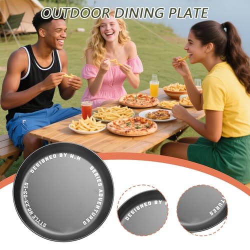 Assiettes d'extérieur légères vaisselle camping incassable pique-nique - 3
