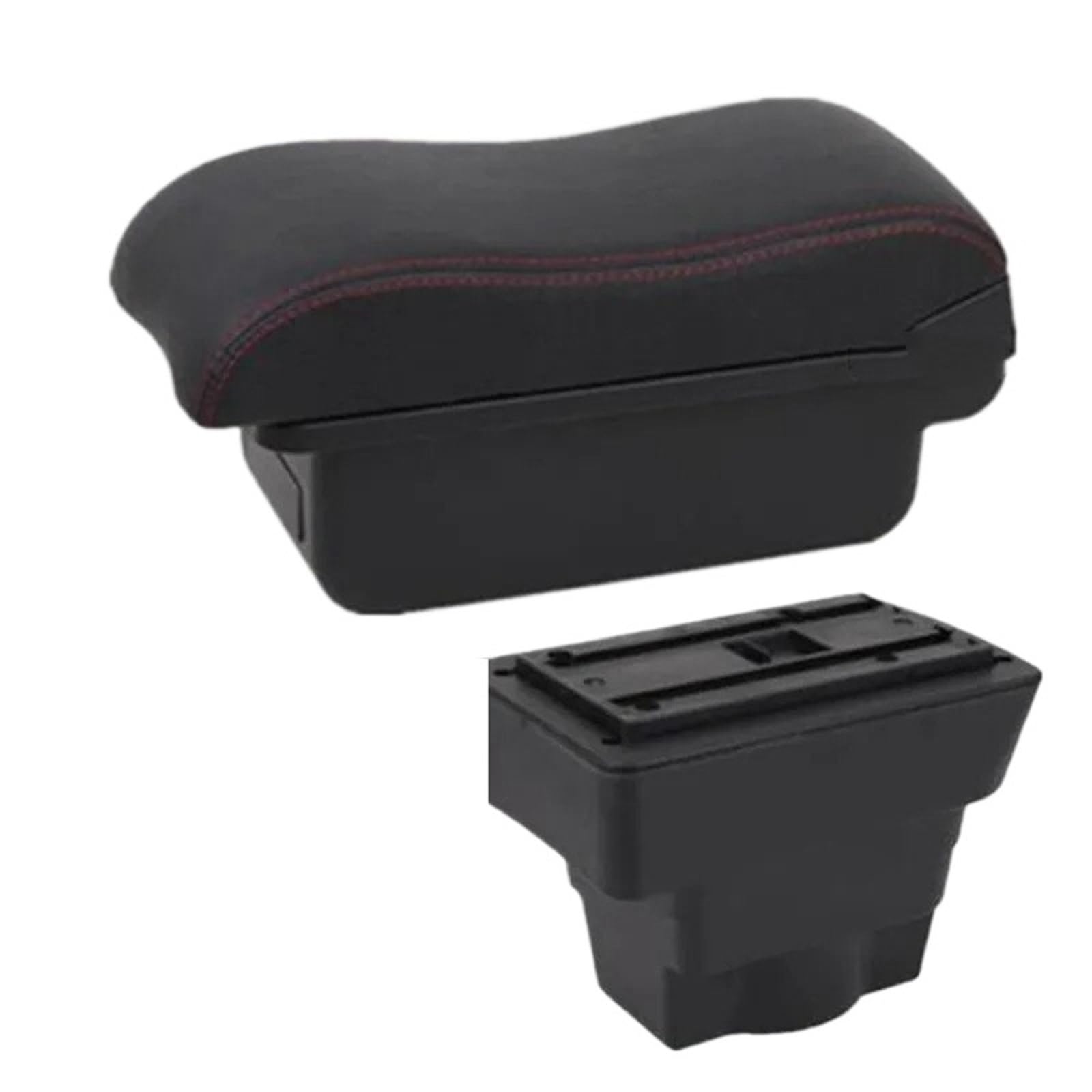 Car Armrests For Opel For Astra J Car Armrest Box Center Storage Interior Dedicated Retrofit Parts Accessories(A1 red line No USB)