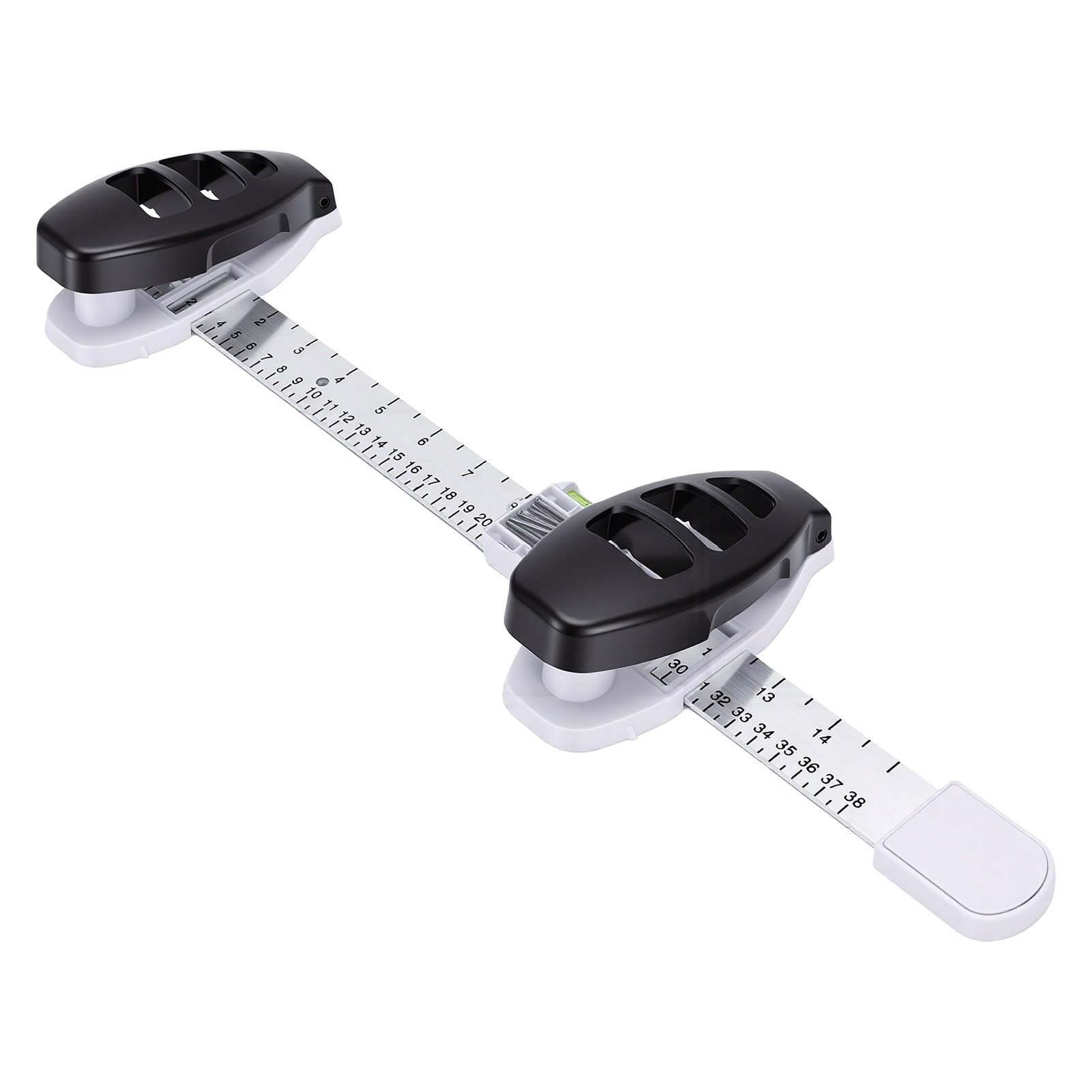 Alomejor Bilderaufhängung-Wasserwaage mit Nagelpositionsmarker, 5,3x18,7