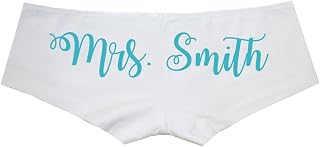 Personalized Mrs. Boy Shorts