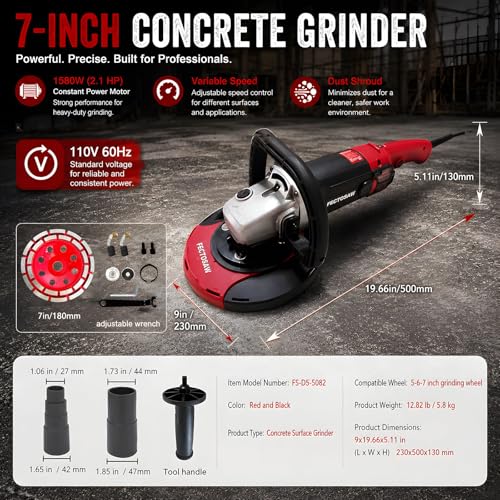FECTOSAW 7-Inch Concrete Grinder