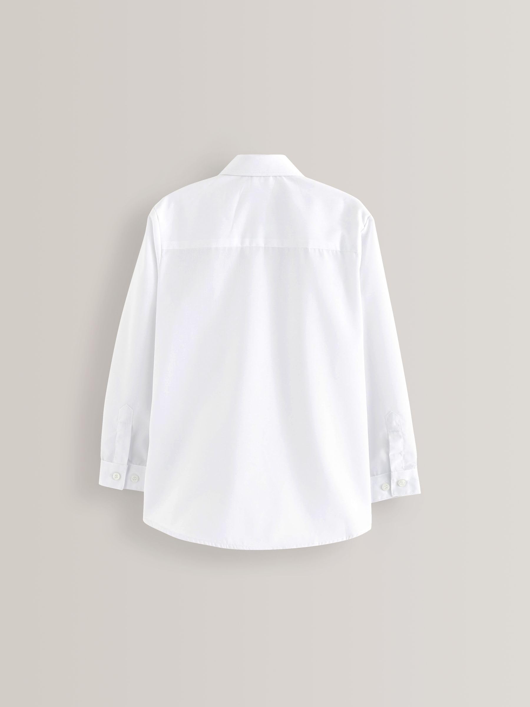 NEXT Fille Chemise d'école Standard habillée à Manches Longues, Lot de 2