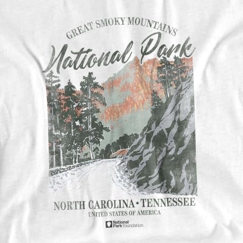 Great Smoky Mountains National Park Vintage Unisex Adult Long-Sleeve T Shirt2