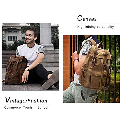 koolehaoda Vintage Canvas Backpack