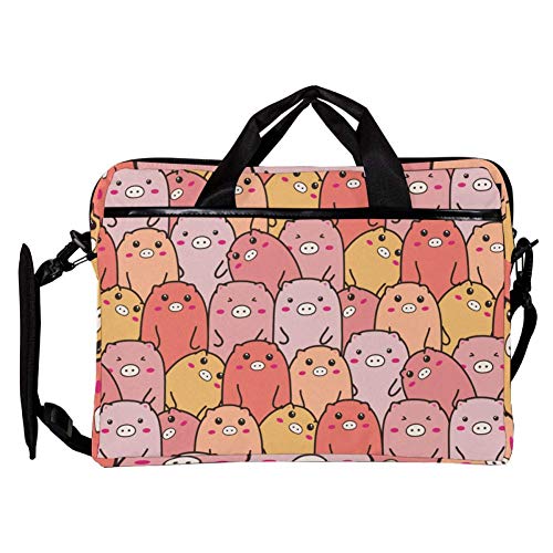 Funda bandolera para portátil de 14 pulgadas acolchada e impermeable 3