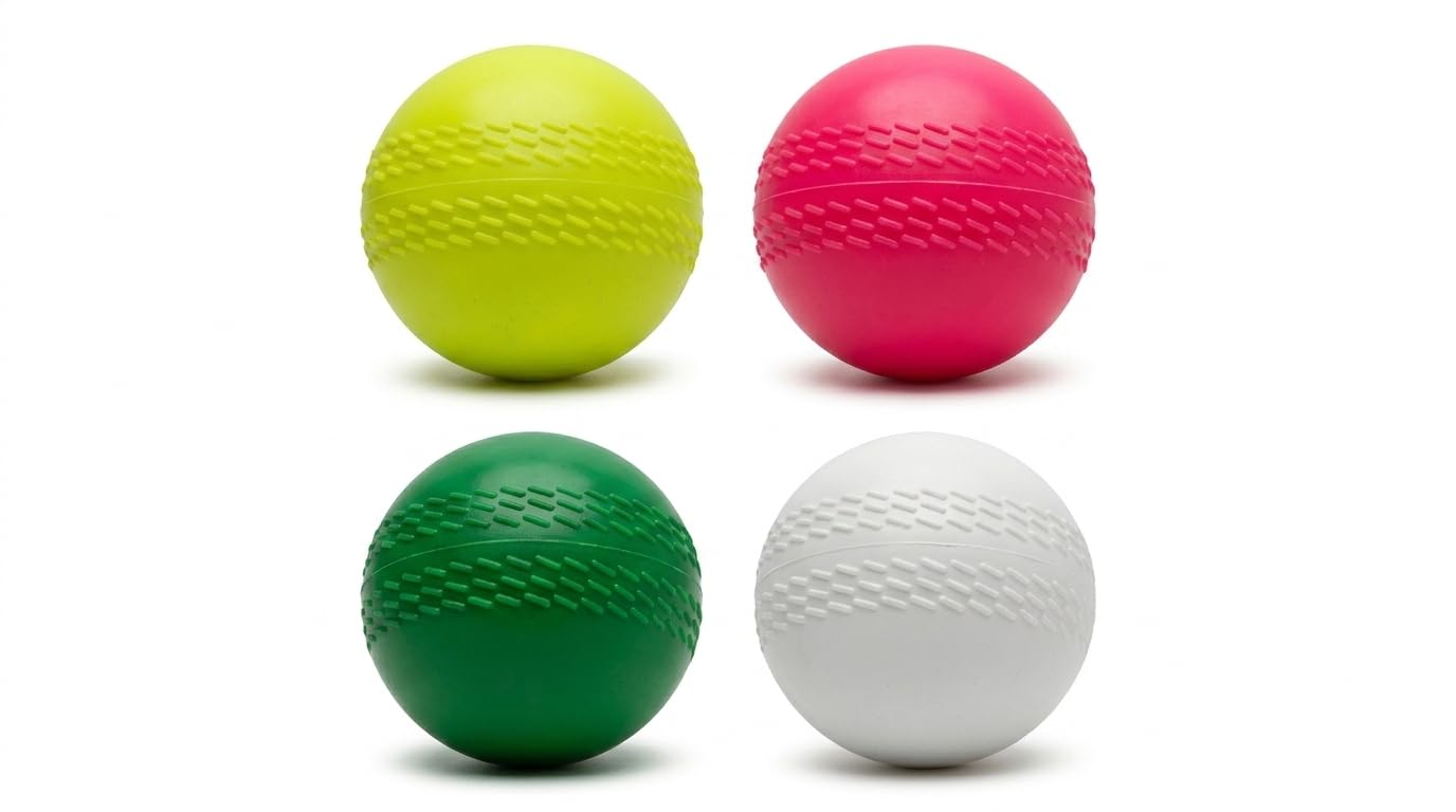 Wind Ball for Cricket, Multicolour, Pack of 4-image-37