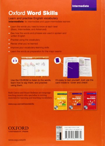 『Oxford Word Skills: Intermediate: Student’s Pack (Book and CD-ROM)』のトップ画像