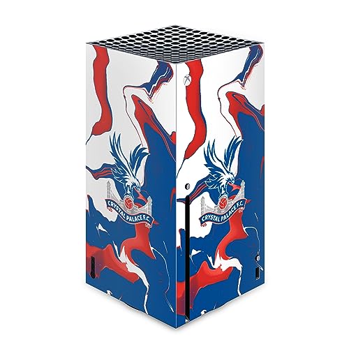 Skin Xbox Series X Crystal Palace FC en vinyle effet marbre officiel