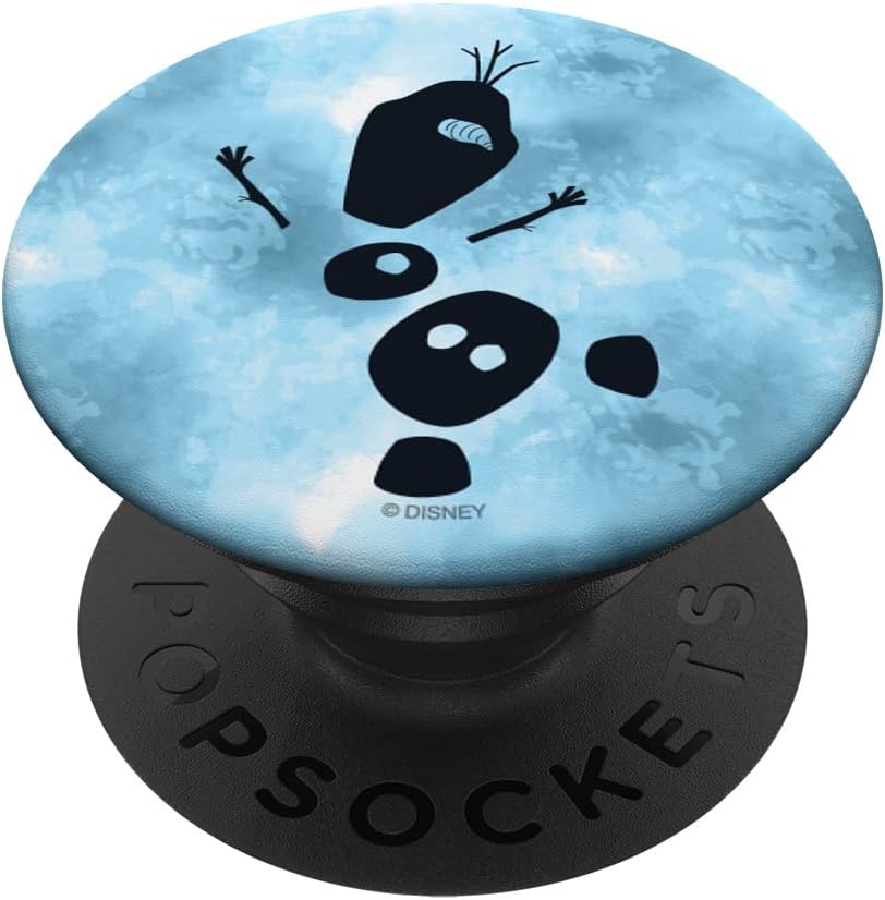 Disney Frozen 2 Olaf Silhouette Watercolor PopSockets MagSafe PopGrip for iPhone