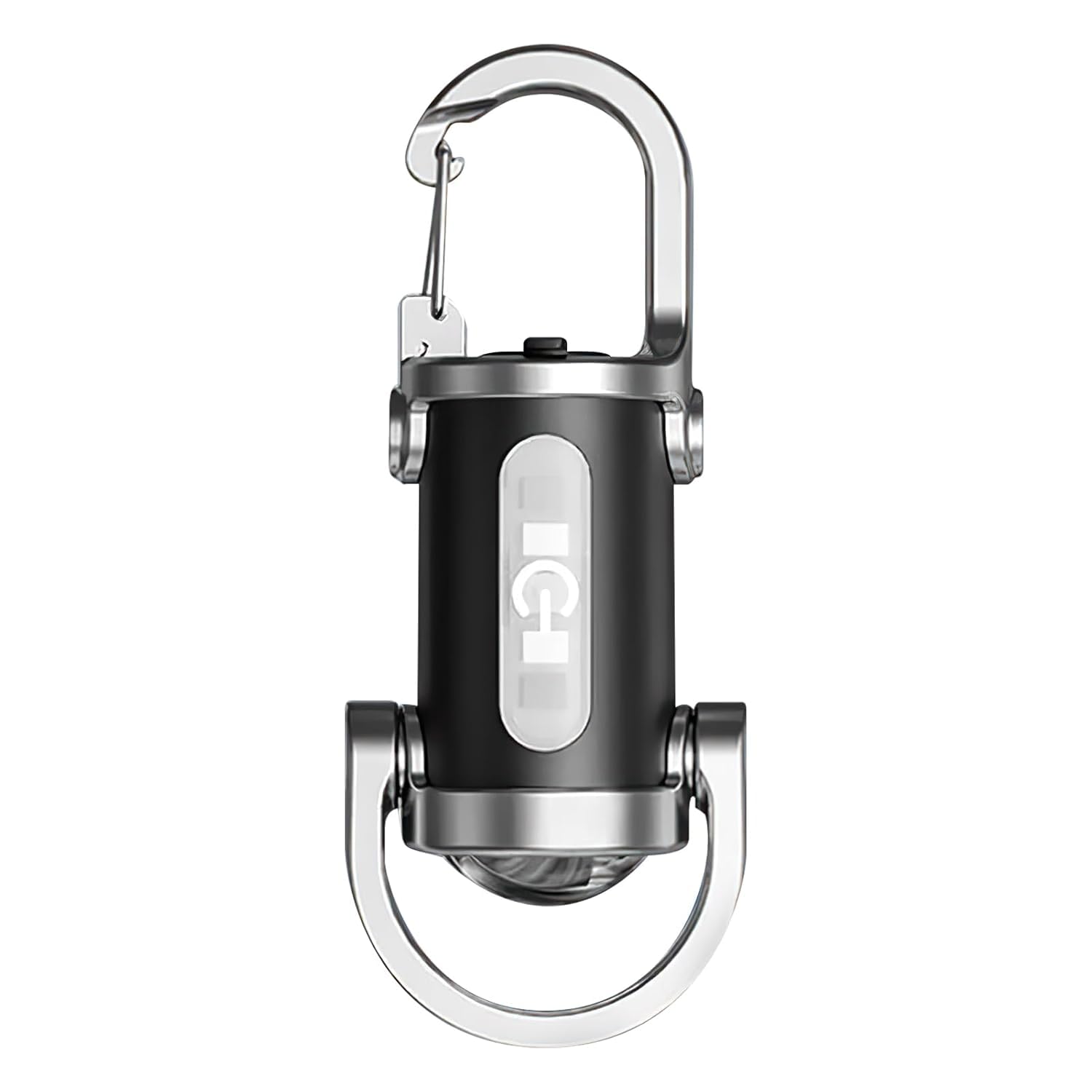 Runmay 1200LM Super Bright Mini Led Flashlights USB Rechargeable Small Waterproof Keychain Flashlight Rescue, Camping-Black-picture-46