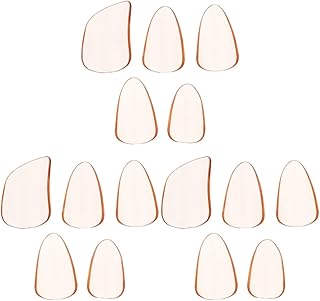 MILISTEN Pipa Nail Covers 15 Pcs Professional PC Pipa Nails String Instrument Parts Pipa Accessories (Orange) Lute Performing Finger Protectors