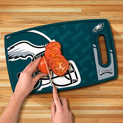 Image of YouTheFan NFL Philadelphia Eagles Logo Series Cutting Board