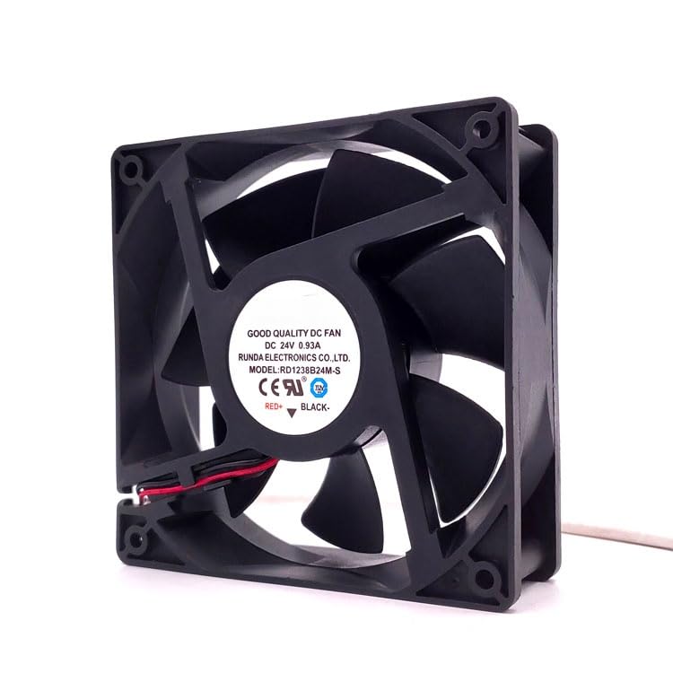 Ventilador de alta velocidad de 120mm 24V extractor para refrigeración industrial 3