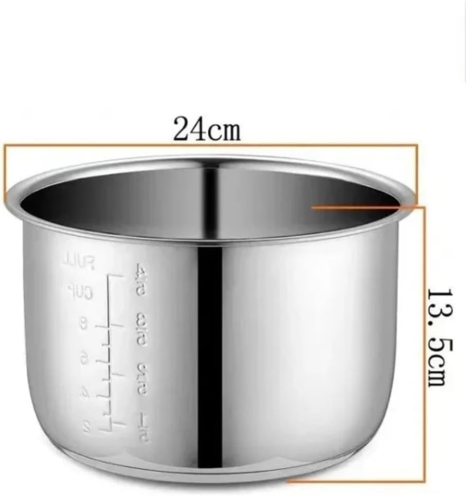 互換性がありますマルチクッカー対応 5Lステンレス交換内釜