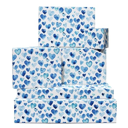 Süßes Baby Geschenkpapier Mit Füßchen Auf