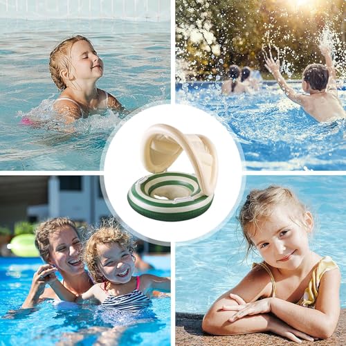 Entraîneur de natation réglable pour bébés et enfants avec pare-soleil