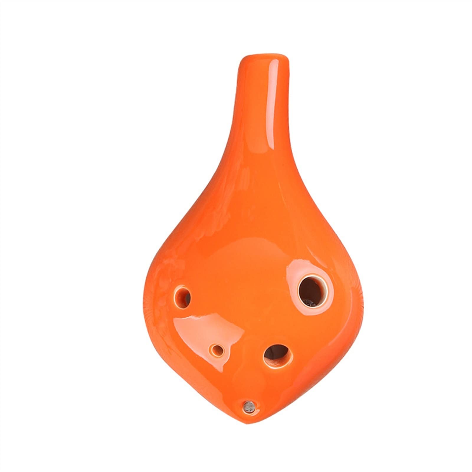 TSTS 6-Loch-Alt-C-Ton, Langer Mund, Farbglasur, Professionell Spielende Keramik-Okarina, AC-Ton, Schüler-Okarina Anfänger Ocarina (Color : 01)