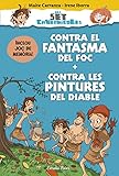  Contra el fantasma del foc + Contra les pintures del diable (Pack): (Inclou joc de memòria) (El set cavernícoles) (Catalan Edition)