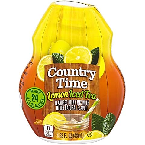 Country Time Sugar-Free Lemon Iced Tea Liquid Water Enhancer Cover