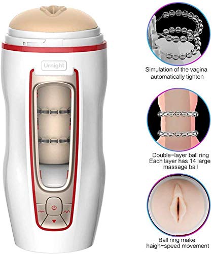 Preisvergleich Produktbild XKCGH Automatisches Massagegerät mit Teleskopfunktion Vibrationswirkung des Massagegeräts 150 Bewegungen pro Minute 5 * 5 wählbare Modi,echte sexuelle Erfahrung zu bringen