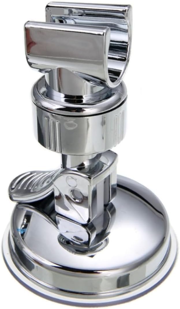 3Dシャワーヘッド リヴレ – 株式会社アクセル AZIEBAY 調節可能シャワーヘッドホルダー 吸盤式 ドリル不要 取り外し可能 バスルーム用 クローム仕上げ 5個セット、安心して