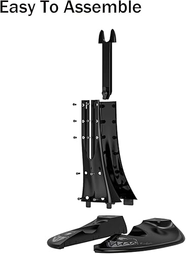 Miniatura 3 de WEEROCK Soporte de plástico para bicicleta de 0.8lbs para almacenamiento en interiores, soporte de estacionamiento para piso para agarge y