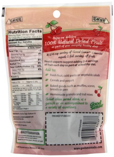 Good Sense Dried Cherries Six Pack #TOP28