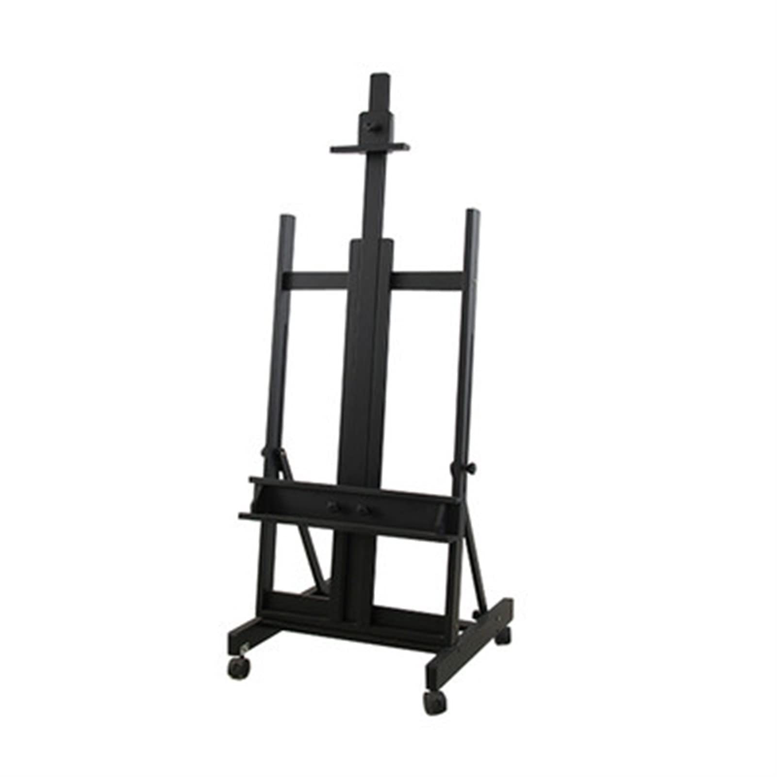 CWCQGH Tabletop Easel Easels Large Wooden Easel Artist Oil Painting Wood Easel Stand for Painting Advertising Display Stand Art Supplies (D)